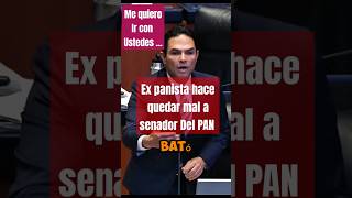 Cachetada con guante blanco ex panista a Senador del PAN CHEQUEN ultimahora noticias [upl. by Kline941]