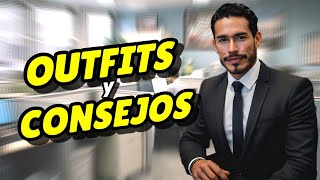 Ropa para lucir más atractivo en la oficina 5 consejos y muchos OUTFITS [upl. by Nyrrat930]