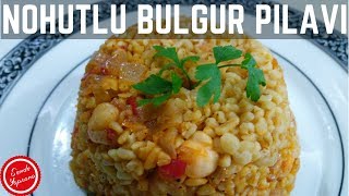 Nohutlu Körili Bulgur Pilavı TarifiDeğişik Pilav Tarifleri [upl. by Enilarac]