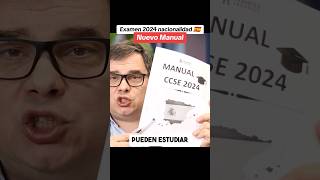 Nuevo manual del examen de la nacionalidad española en 2024 [upl. by Yriek50]