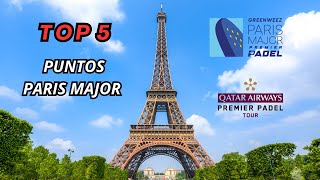 GREENWEEZ PARIS MAJOR  TOP 5 MEJORES PUNTOS  PREMIER PADEL 2024 [upl. by Naivaf]