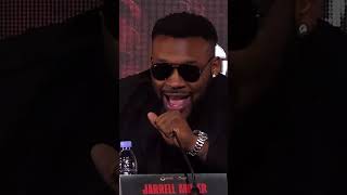 HILARIOUS Jarrell Miller INTERRUPTS Anthony Joshua amp Eddie Hearn  Shorts [upl. by Noby559]