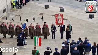 Inizia a Domodossola la celebrazione della Repubblica Partigiana dell’Ossola [upl. by Goldberg]