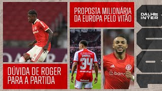 PROPOSTA DA EUROPA PELO VITÃO  DÚVIDAS DE ROGER MACHADO CONTRA O FLUMINENSE [upl. by Ardnwahsal]