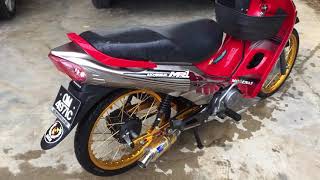 Modenas mr1accesorries amp custom exhaust espada full piping system [upl. by Gracye]