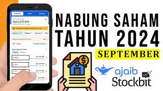 Hasil Nabung Saham Properti  September 2024 Ajaib Stockbit [upl. by Hanas]