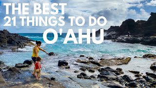 21 Things to Do Around Oahu Hawaii  Two residents share their favorite things to do on Oahu [upl. by Etnoled439]