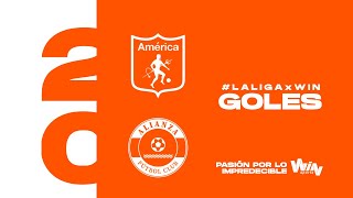 América vs Alianza FC goles  Liga BetPlay Dimayor 2024 1  Fecha 11 [upl. by Eyahc477]