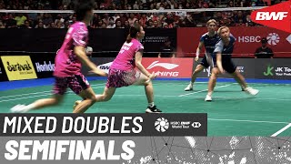 KFF Singapore Open 2023  ChenToh MAS vs WatanabeHigashino JPN 2  SF [upl. by Sakiv]