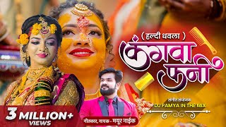 Kangva fani official video song 2022  mayur naik  haldi dhavla song [upl. by Ihsir]