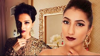 BOLLYWOOD DEEPIKA PADUKONE IIFA AWARDS MAKEUP TUTORIAL  AnchalMUA [upl. by Eisak]