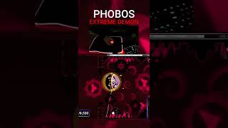 PHOBOS 100 EXTREME DEMON 🔥😈 geometrydashdemon gddp gd gdlevels [upl. by Nosam]