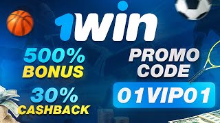 1WIN PROMO CODE  01VIP01  Best 500 Bonus and Cashback [upl. by Kass]