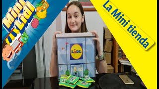 Ya tengo mi minilidl mini lidl sostenible y el supermercado mini tienda LIDL y el Sobre sorpresa [upl. by Albrecht]