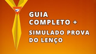 PROVA DO LENÇO  GUIA  SIMULADO 100 RESPONDIDA [upl. by Arlyne939]