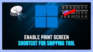 How to Enable Print Screen In Windows 10  Enable PrtScn For Snipping Tool In Windows 1011 [upl. by Walcoff]