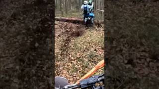 Пропустил так пропустил 2 😅 мотоспорт эндуро endurox enduro питбайк bse crash motocross [upl. by Biddle368]