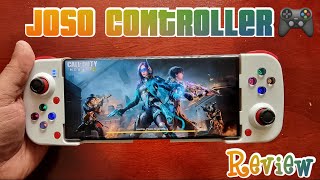 Joso Mobile Gaming Controller UnboxingSetup amp FULL REVIEW For AndroidiphonePCSteam Deckios 134 [upl. by Byrann]