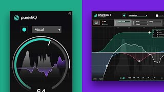 Sonible SmartEQ 4 and PureEQ comparison  Which one is best [upl. by Tenenbaum236]