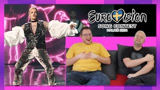 Baby Lasagna  Rim Tim Tagi Dim REACTION  Croatia 🇭🇷  National Final Performance  Eurovision 2024 [upl. by Anua]