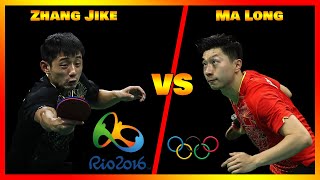 Zhang Jike VS Ma Long Highlights HD Final Olympics Games Rio 2016 [upl. by Raquel154]