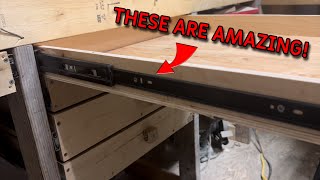 Lontan Drawer Slides  Installation amp Review [upl. by Layney]