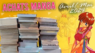 Achats manga avrilmai 2024 😱 Je complète enfin ce manga 20 ans plus tard [upl. by Boulanger]