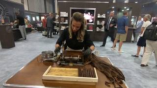 Live Rolling of a Toscano Cigar [upl. by Eirellav697]