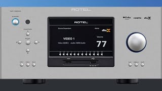 Rotel RSP1576MKII preamp and RAP1580MKII AV amplifiers Debuts with Dirac room correction [upl. by Auop]