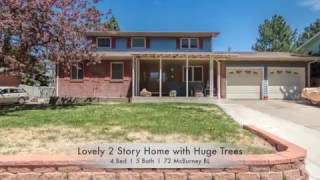 72 McBurney Boulevard Colorado Springs CO 80911 MLS 1050325 [upl. by Ahseram]