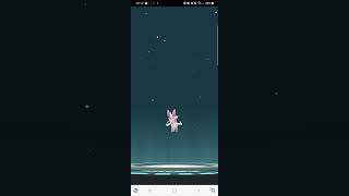 Evolving eevee into sylveon pokemon evolve mobilegame viralshort [upl. by Sset]