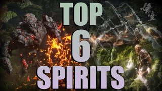 Black Myth Wukong  NEW Top 6 BEST Spirits To Help You CRUSH Everything [upl. by Ecirtemed]