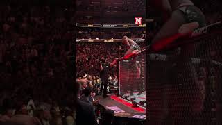 Jon Jones Performs Viral Trump Dance After Retaining UFC Heavyweight Title [upl. by Nerehs]