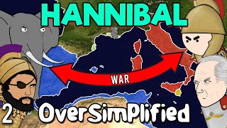 The Second Punic War  OverSimplified Part 2 [upl. by Adamek]