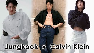 JUNGKOOK x CALVIN KLEIN  Spring 2024 campaign [upl. by Juakn]