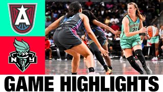 New York Liberty vs Atlanta Dream FULL GAME Highlights First Round Womens Basketball  2024 WNBA [upl. by Faun]