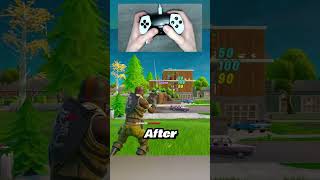 New Zero Recoil Aim Trick for Controller Fortnite Best Reload Settings [upl. by Ellatsyrc]