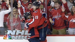 NHL Stanley Cup Playoffs 2019 Hurricanes vs Capitals  Game 5 Highlights  NBC Sports [upl. by Atinoj]