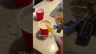 Spiking our friend’s drinks with candy to show them how easy it is safetytips nightlife [upl. by Idnek700]