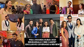 PISA Awards Dubai 2021 Review Rehearsals and Red Carpet Coverage  FUCHSIA [upl. by Nurat]