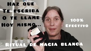 Haz que te llame y te escriba hoy mismo ritual de magia blanca100 efectivo pruébalo [upl. by Glinys]