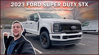 What Does The STX Package Get You  2023 Ford Super Duty [upl. by Nnep412]