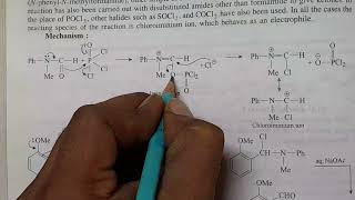 VilsmeierHaack Reaction Formylation of active aromatic compounds [upl. by Nekciv]