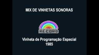 Mix de Vinhetas Sonoras  TV Record [upl. by Hedva]