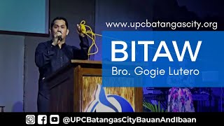 BITAW  Bro Guji Lutero  SPIRITUAL EMPHASIS  03152019 [upl. by Saerdna]