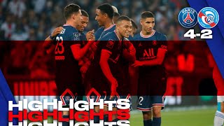 HIGHLIGHTS  PSG 42 STRASBOURG [upl. by Eidassac905]