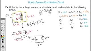 How to Solve a Combination Circuit Easy [upl. by Zolly785]