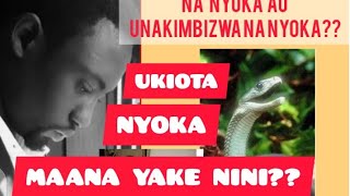 UKIOTA UNAUMWA NA NYOKA MAANA YAKE NINI [upl. by Jacobson]