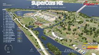 SuperCars NZ V8s Div 1 Winter Series 2024 Main Event  Detroit [upl. by Muffin]