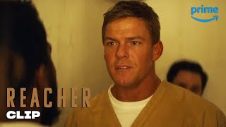 Jack Reacher Prison Fight  REACHER  Prime Video [upl. by Ettezyl]